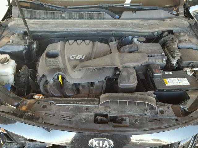 5XXGN4A74DG147316 - 2013 KIA OPTIMA EX BLACK photo 7