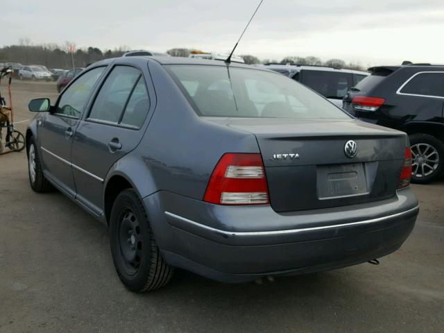 3VWRA69MX4M015859 - 2004 VOLKSWAGEN JETTA GL GRAY photo 3