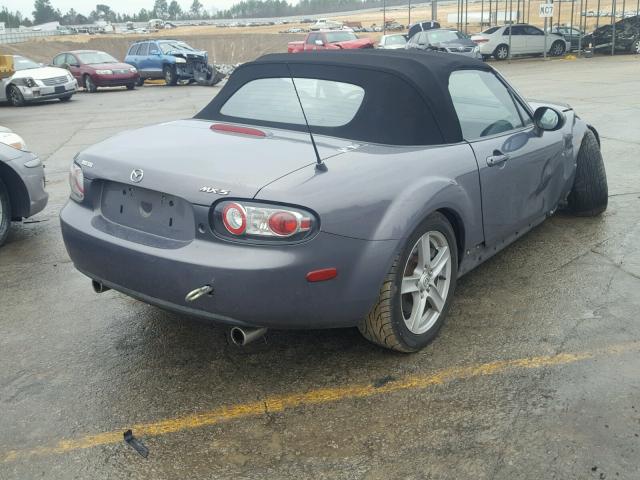 JM1NC25FX70123207 - 2007 MAZDA MX-5 MIATA GRAY photo 4