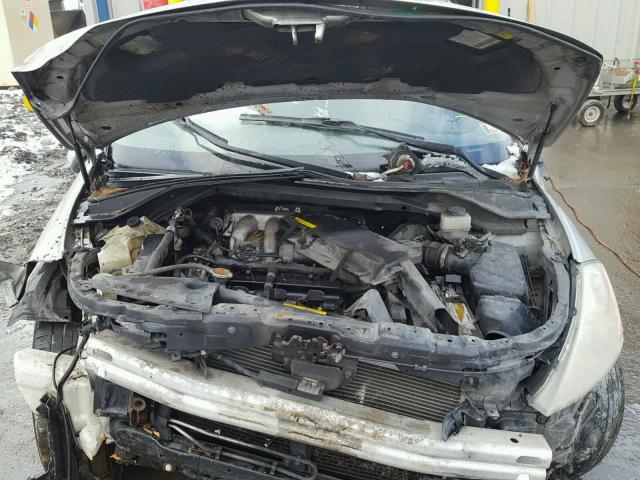 JN8AZ08W75W437313 - 2005 NISSAN MURANO SL SILVER photo 7