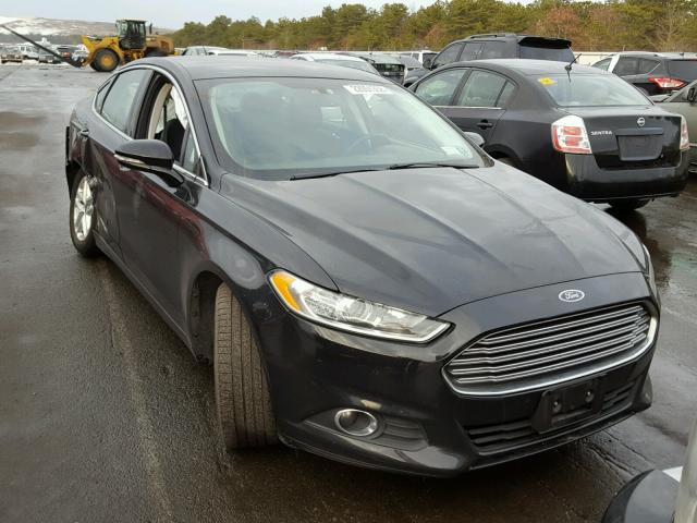 3FA6P0HD5GR248113 - 2016 FORD FUSION SE BLACK photo 1