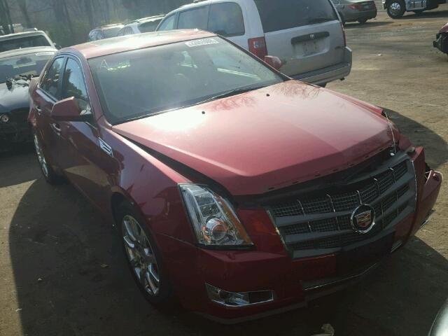 1G6DV57V180160033 - 2008 CADILLAC CTS HI FEA RED photo 1