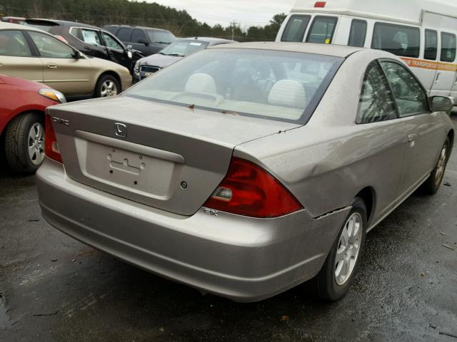 1HGEM22923L086496 - 2003 HONDA CIVIC EX თაფლისფერი ფოტო 4