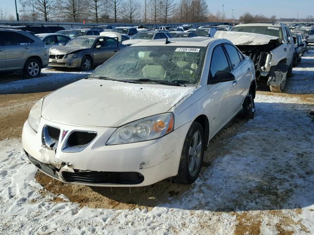 1G2ZG57N984282875 - 2008 PONTIAC G6 BASE WHITE photo 2