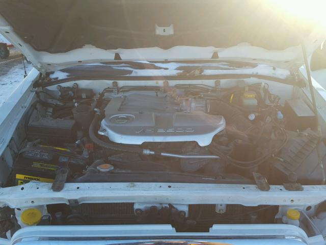 JN8DR09Y53W817941 - 2003 NISSAN PATHFINDER WHITE photo 7