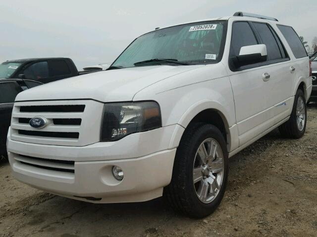 1FMJU1K56AEA81707 - 2010 FORD EXPEDITION WHITE photo 2