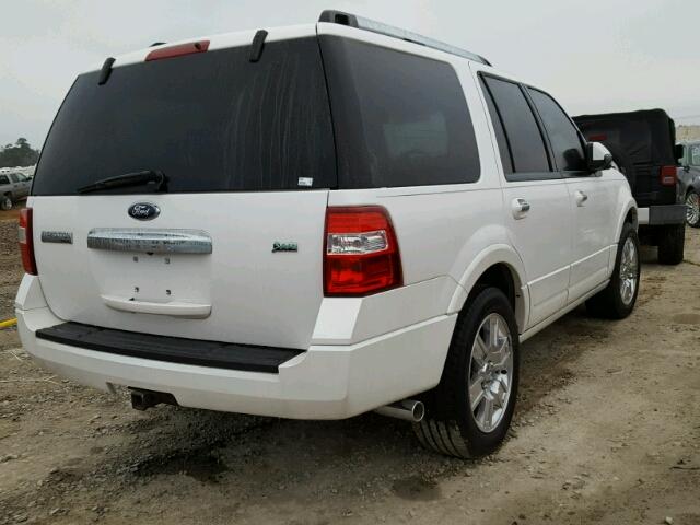 1FMJU1K56AEA81707 - 2010 FORD EXPEDITION WHITE photo 4