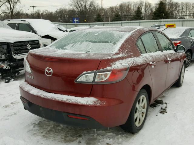 JM1BL1SG4A1148115 - 2010 MAZDA 3 I RED photo 4