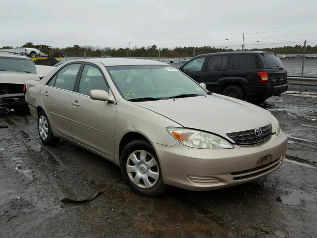 4T1BE30K33U766701 - 2003 TOYOTA CAMRY LE ოქროსფერი ფოტო 1