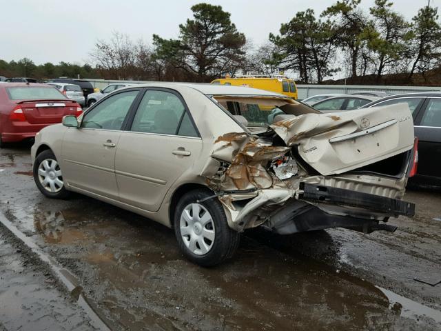 4T1BE30K33U766701 - 2003 TOYOTA CAMRY LE ოქროსფერი ფოტო 3