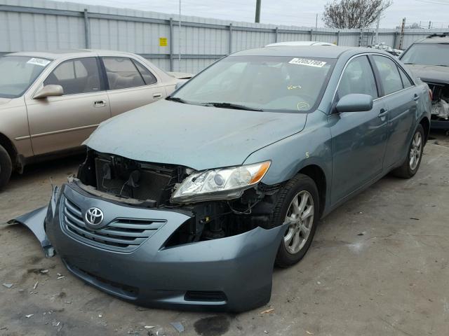 4T1BE46KX7U672642 - 2007 TOYOTA CAMRY NEW TEAL photo 2