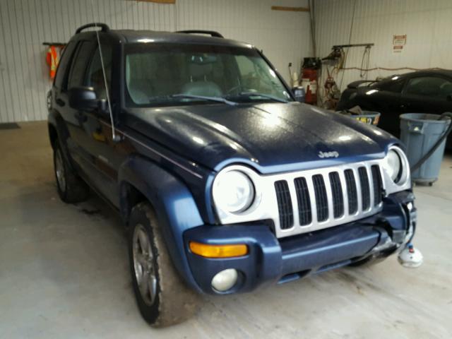 1J4GL58K23W583921 - 2003 JEEP LIBERTY LI BLUE photo 1