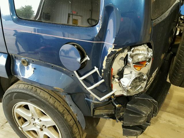 1J4GL58K23W583921 - 2003 JEEP LIBERTY LI BLUE photo 9