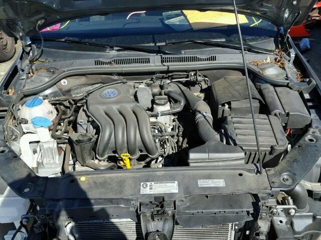 3VW1K7AJ6FM215917 - 2015 VOLKSWAGEN JETTA BASE ნაცრისფერი ფოტო 7