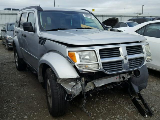 1D8GT58K37W532523 - 2007 DODGE NITRO SLT SILVER photo 1