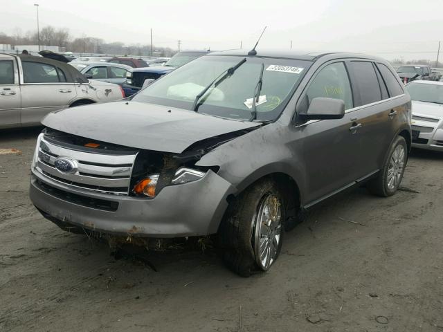 2FMDK49C19BA88855 - 2009 FORD EDGE LIMIT GRAY photo 2