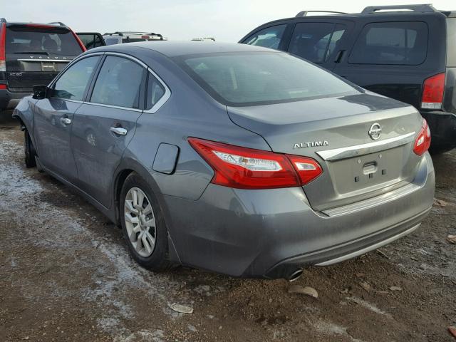 1N4AL3AP7GC267644 - 2016 NISSAN ALTIMA 2.5 GRAY photo 3