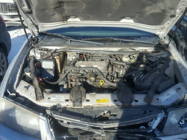 2G1WF55E819333735 - 2001 CHEVROLET IMPALA SILVER photo 7