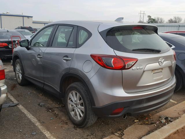 JM3KE2BEXE0334324 - 2014 MAZDA CX-5 SPORT SILVER photo 3