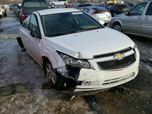 1G1PC5SB3E7207961 - 2014 CHEVROLET CRUZE LT WHITE photo 1