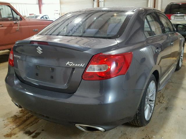 JS2RE9A68C6100161 - 2012 SUZUKI KIZASHI SP CHARCOAL photo 4