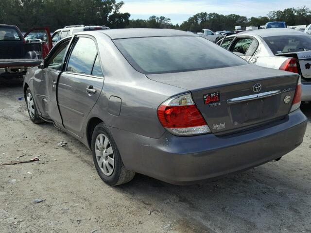 4T1BE30K86U728109 - 2006 TOYOTA CAMRY LE GRAY photo 3