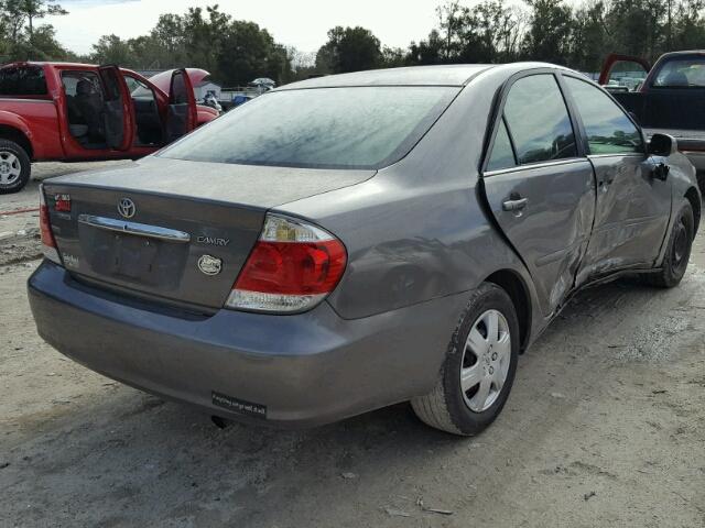 4T1BE30K86U728109 - 2006 TOYOTA CAMRY LE GRAY photo 4