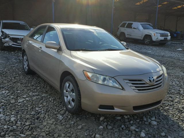 4T1BE46K38U256966 - 2008 TOYOTA CAMRY CE GOLD photo 1