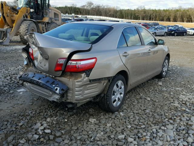 4T1BE46K38U256966 - 2008 TOYOTA CAMRY CE GOLD photo 4