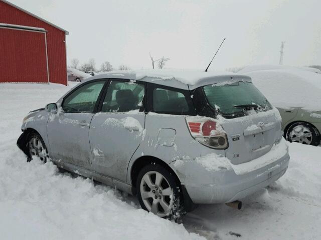 2T1KR32E27C631759 - 2007 TOYOTA COROLLA MA SILVER photo 3