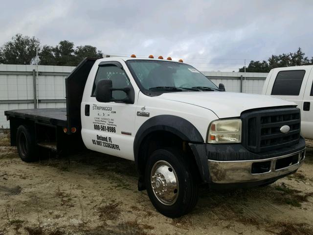 1FDXF46P16EC34471 - 2006 FORD F450 SUPER WHITE photo 1