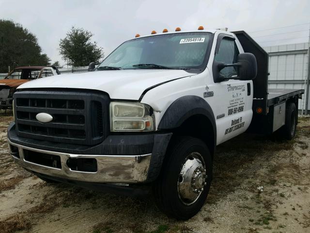 1FDXF46P16EC34471 - 2006 FORD F450 SUPER WHITE photo 2