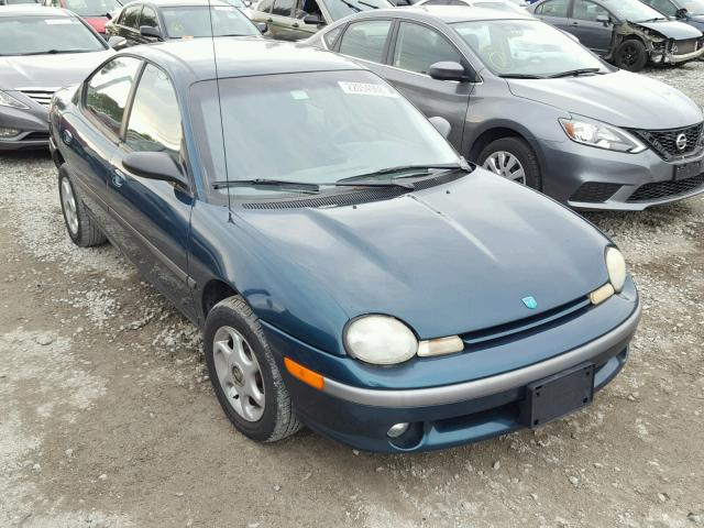 3B3ES67C1TT247510 - 1996 DODGE NEON SPORT GREEN photo 1