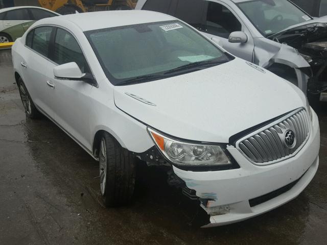 1G4GC5EG5AF117902 - 2010 BUICK LACROSSE C WHITE photo 1