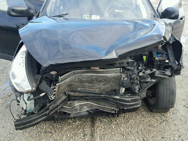 KM8JU3AC5BU175709 - 2011 HYUNDAI TUCSON GLS BLACK photo 7