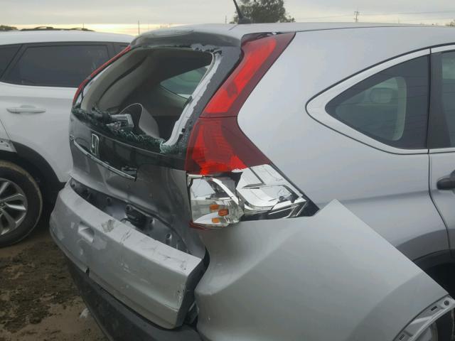 3CZRM3H33DG707021 - 2013 HONDA CR-V LX GRAY photo 9