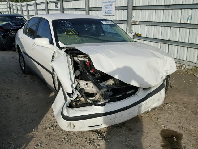 2G1WF52E919270567 - 2001 CHEVROLET IMPALA WHITE photo 1