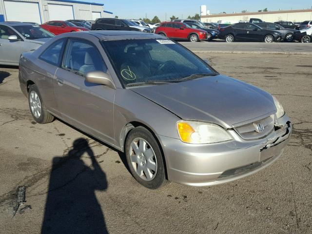 1HGEM22942L023933 - 2002 HONDA CIVIC EX TAN photo 1