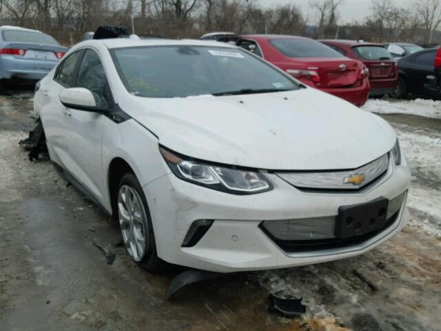 1G1RD6S57GU134278 - 2016 CHEVROLET VOLT LTZ WHITE photo 1