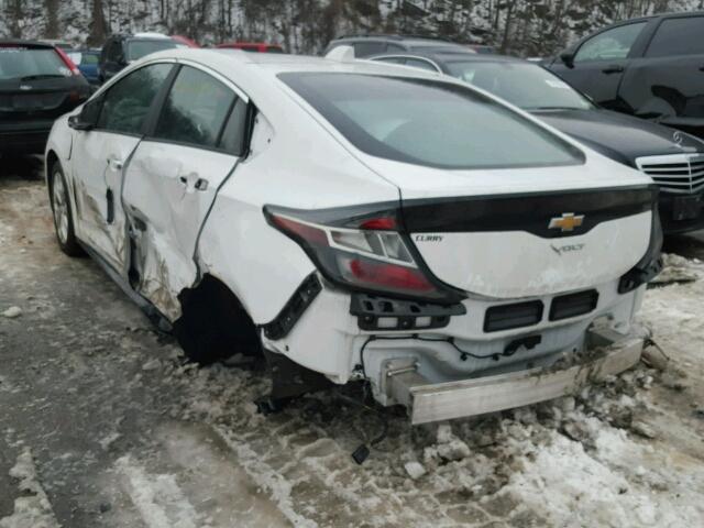 1G1RD6S57GU134278 - 2016 CHEVROLET VOLT LTZ WHITE photo 3