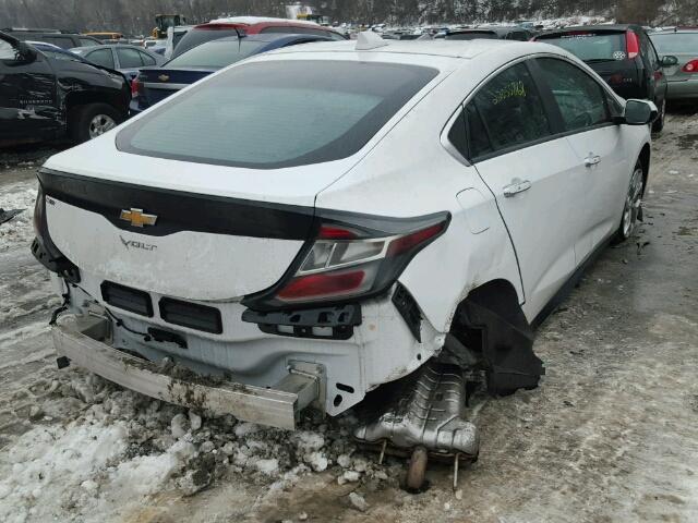 1G1RD6S57GU134278 - 2016 CHEVROLET VOLT LTZ WHITE photo 4