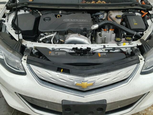 1G1RD6S57GU134278 - 2016 CHEVROLET VOLT LTZ WHITE photo 7