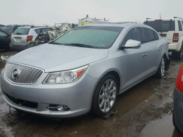 1G4GE5GV5AF149755 - 2010 BUICK LACROSSE C SILVER photo 2