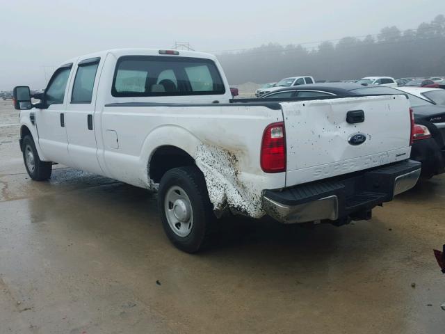 1FTSW205X8EE17994 - 2008 FORD F250 SUPER WHITE photo 3