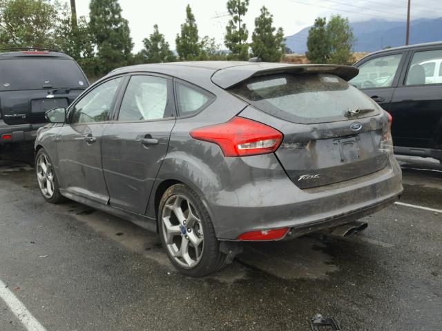 1FADP3L98HL237473 - 2017 FORD FOCUS ST GRAY photo 3