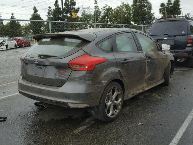 1FADP3L98HL237473 - 2017 FORD FOCUS ST GRAY photo 4