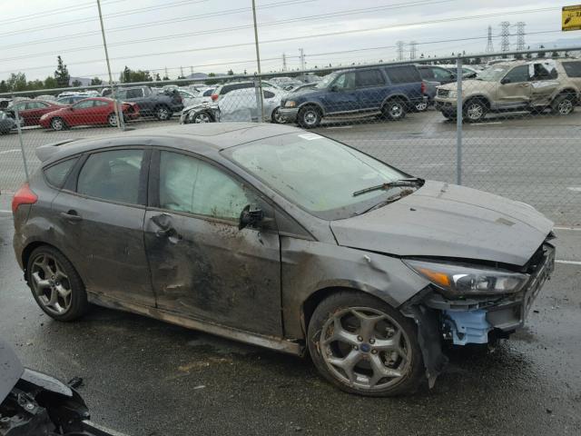 1FADP3L98HL237473 - 2017 FORD FOCUS ST GRAY photo 9