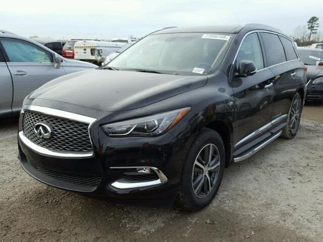 5N1DL0MN5HC555935 - 2017 INFINITI QX60 BLACK photo 2