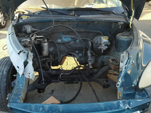 3C8FY4BB11T664710 - 2001 CHRYSLER PT CRUISER GREEN photo 7