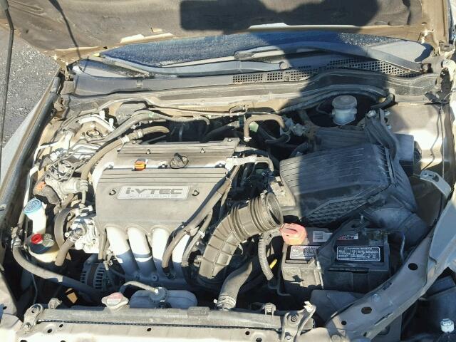 1HGCM56896A172401 - 2006 HONDA ACCORD EX TAN photo 7